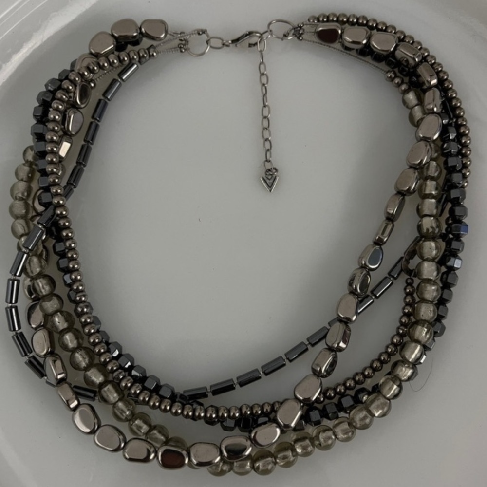 SILPADA Vintage Retired Hailstone sterling silver necklace N1936